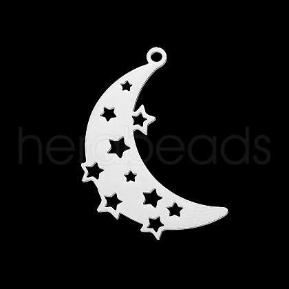 Non-Tarnish 201 Stainless Steel Pendants STAS-T056-LA341-1-1
