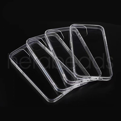 Transparent DIY Blank Silicone Smartphone Case MOBA-PW0002-05G-1