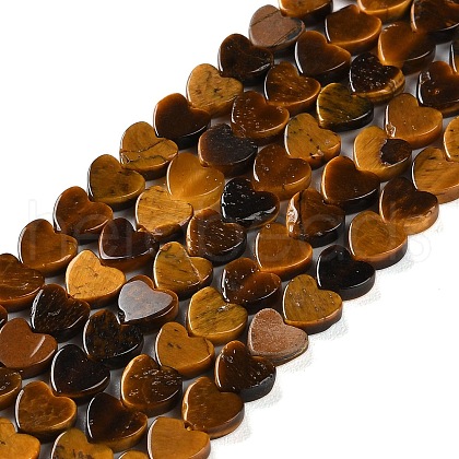 Natural Tiger Eye Beads Strands G-M403-A20-02-1