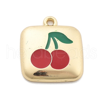 Alloy Enamel Pendants ENAM-F151-01G-03-1
