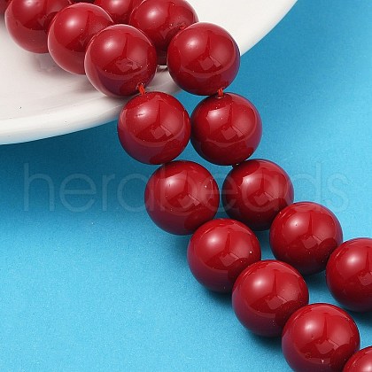 Shell Pearl Beads Strands BSHE-XCP0001-45-1