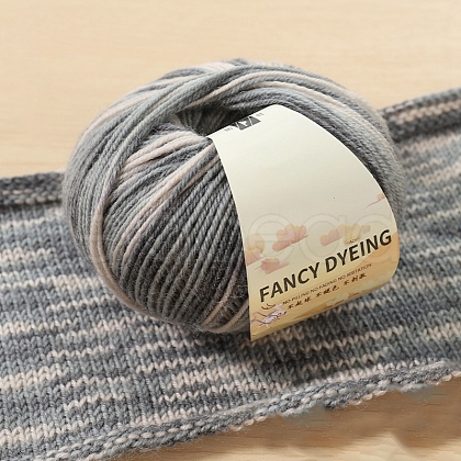 Wool Rainbow Segment Dyed Knitting Yarn PW-WGBB63E-02-1