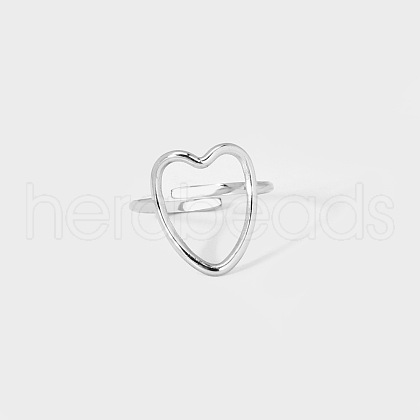 Simple Heart Fashion Ring EG2400-2-1