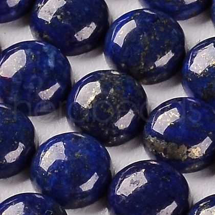 Dyed Natural Lapis Lazuli Gemstone Dome/Half Round Cabochons G-J330-06-20mm-1