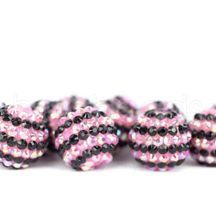 Resin Rhinestone Beads RESI-TAC0004-28G-1