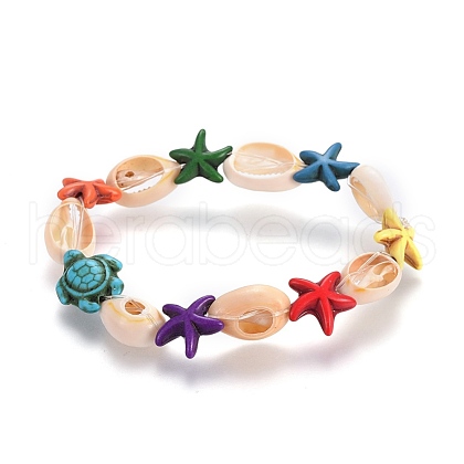 Stretch Bracelets BJEW-JB04095-1