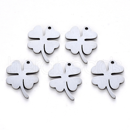 304 Stainless Steel Pendants STAS-N092-42-1