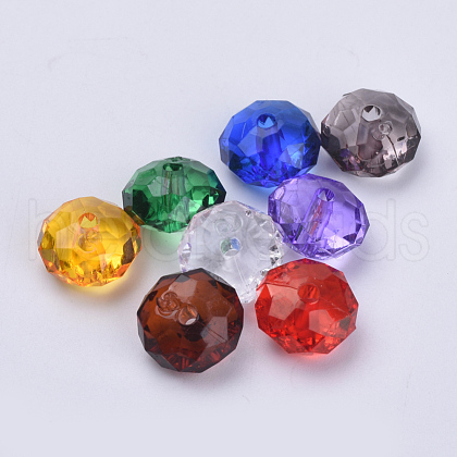 Transparent Acrylic Beads TACR-Q258-10mm-V-1