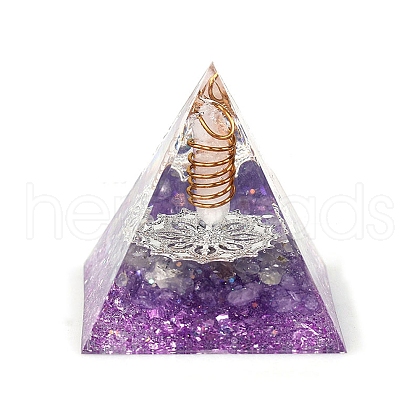 Orgonite Pyramid Resin Energy Generators PW-WG67479-02-1