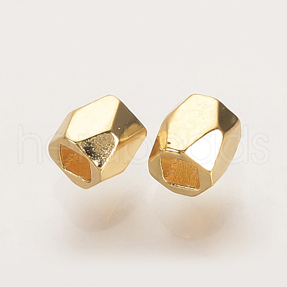 Brass Spacer Beads KK-Q735-204G-1