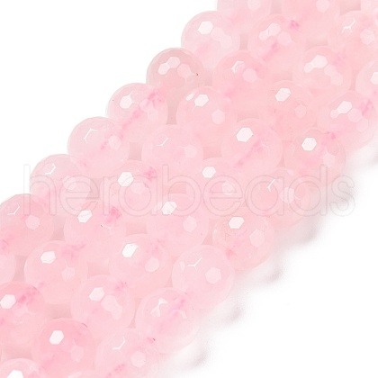 Natural Rose Quartz Beads Strands G-E571-07B-1