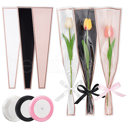  OPP Plastic Flower Bouquet Bags AJEW-NB0005-49-1