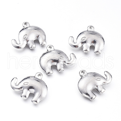 Tarnish Resistant 304 Stainless Steel Pendants STAS-F240-17P-1