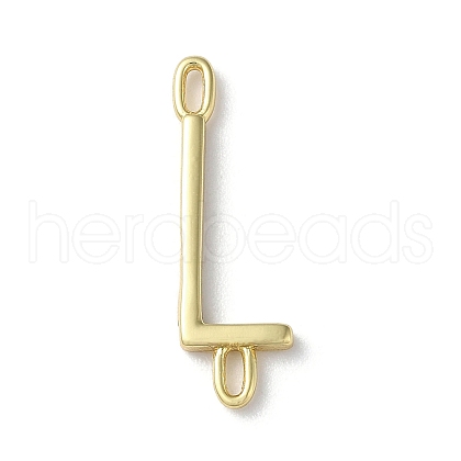 Rack Plating Brass Connector Charms KK-P245-07G-L-1