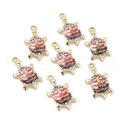 Alloy Enamel Pendants FIND-E031-01LG-06-1