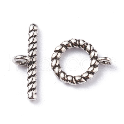 Brass Toggle Clasps KK-A149-18AS-1