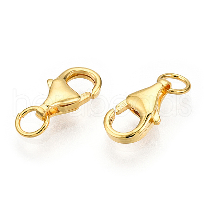 925 Sterling Silver Lobster Claw Clasps STER-T004-82B-G-1