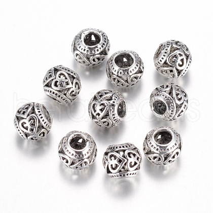 Alloy European Beads MPDL-G007-05AS-1