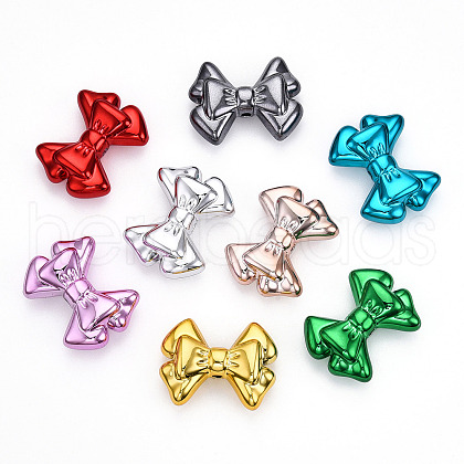 UV Plating Acrylic Beads X-PACR-C005-12-1