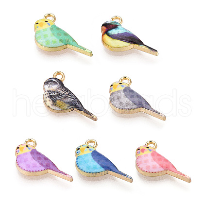 Printed Alloy Pendants ENAM-N056-205-1