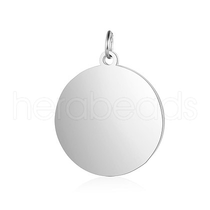 Tarnish Resistant 304 Stainless Steel Pendants STAS-S105-T638-1-20-1