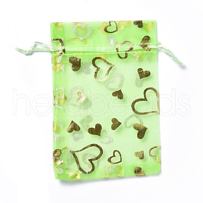 Organza Drawstring Jewelry Pouches OP-I001-B06-1