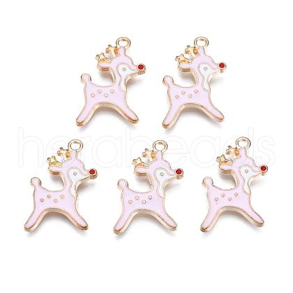 Alloy Enamel Pendants X-ENAM-N054-012B-1