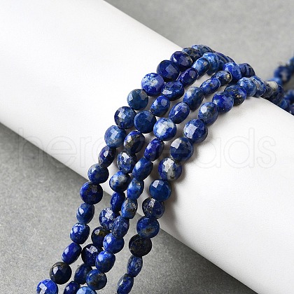 Natural Lapis Lazuli Beads Strands G-C179-A4mm-06-1