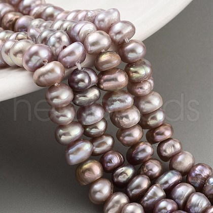 Natural Cultured Freshwater Pearl Beads Strands PEAR-C003-29C-1