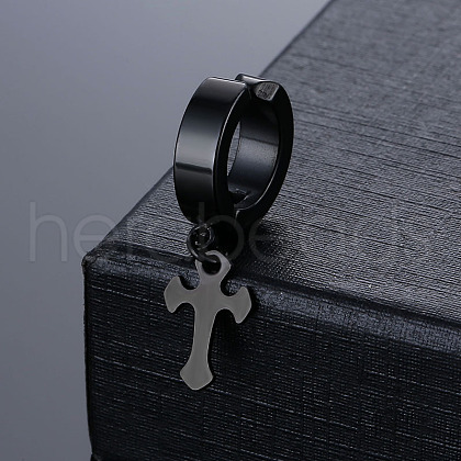 316 Surgical Stainless Steel Clip-on Earrings WG5D3F4-02-1