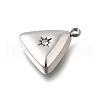 304 Stainless Steel Charms STAS-F318-11B-P-2
