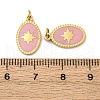 304 Stainless Steel Enamel Pendants STAS-U061-23G-01-3