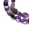 Natural Amethyst Beads Strands G-I351-A04-3