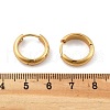201 Stainless Steel Hoop Earrings EJEW-P304-15C-G-5