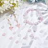  180Pcs Dyed Natural White Jade Round Beads Strands G-NB0002-87-5