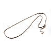 304 Stainless Steel Box Chain Necklaces STAS-M174-001-C-2