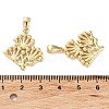 304 Stainless Steel Pendants STAS-P329-14G-3