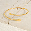 Simple 304 Stainless Steel Cuff Bangles for Women VJ2383-2-3