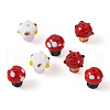 18Pcs 3 Style Handmade Lampwork Beads LAMP-PJ0001-02-12