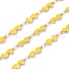 Handmade Alloy Enamel S Shape Link Chains ENAM-F138-05C-RS-1