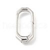 Brass Spring Gate Rings KK-V007-006P-02-1