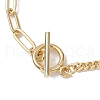 Mother's Day Jewellery Natural Cultured Freshwater Pearl Bead Macrame Pouch Link Bracelets BJEW-JB10229-4