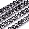 Iron Cuban Link Chains CH-R013-7x5.5mm-B-2