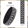   10 Yards Polyester Jacquard Arrow Ribbon OCOR-PH0004-16-2