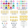 DIY Glass Seed & Plastic & Polymer Clay Beads Bracelets Making Kits DIY-FS0007-07-3