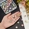   44Pcs 11 Styles Transparent Glass Globe Pendants FIND-PH0010-23-3