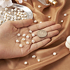 Craftdady 80Pcs 2 Colors Natural Cultured Freshwater White Pearl Charms PEAR-CD0001-03-6