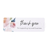 Rectangle with Word Thank You Paper Stickers DIY-B041-28C-3