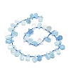 Raw Rough Natural Aquamarine Beads Strands G-E576-19-2