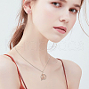 Beebeecraft 10Pcs Brass Cable Chain Necklaces Set MAK-BBC0001-12B-5
